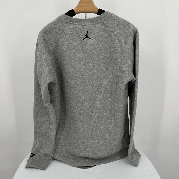 Air Jordan CP3 Chris Paul Men's Crewneck Sweatshirt Size S Small Gray - Picture 2 of 4